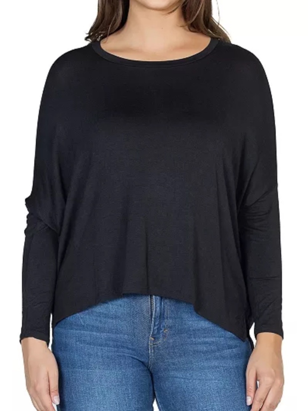 24seven Comfort Apparel
Women's Long Sleeve Oversized Dolman Top